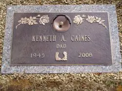 customized lawn-level memorial