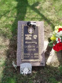 customized lawn-level memorial