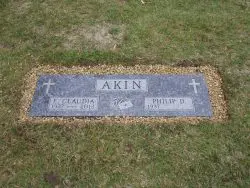 customized lawn-level memorial