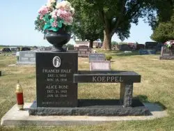 customized memorial bench