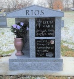 customized upright memorial